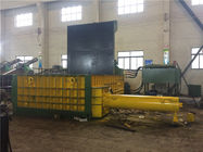 90 Kw Customized Hydraulic Scrap Metal Baling Press 600 X 600 Bale Size