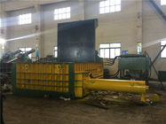 90 Kw Customized Hydraulic Scrap Metal Baling Press 600 X 600 Bale Size