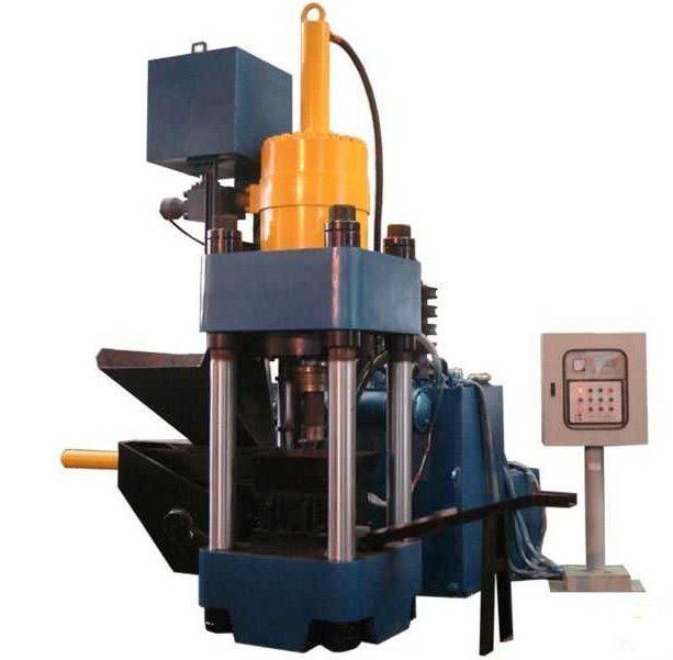 High Efficiency Metal Briquetting Press / Hydraulic Sawdust Briquette Press