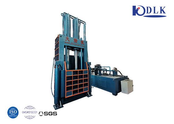Waste Metal Push Out Vertical Baler Machine Hydraulic Compaction Press