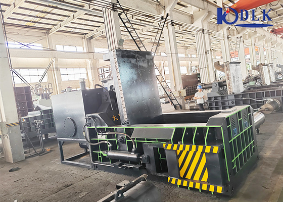 Hydraulic Metal Baling Machine Scrap Baler 400x400 Mm 50Hz For Efficient