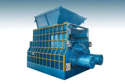 WS-1000 Horizontal Container Shear with 15-25t/H Production Rate 360kw Power for Scrap Recycling