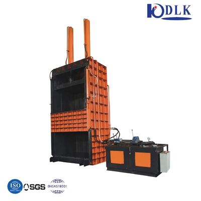 Fully Automatic Horizontal Paper Baler Machine with 150 Ton Compression Force PLC Control and Chain Conveyor Auto-Feeding