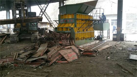 WS-500 Automatic Gantry Shear with 5000kn Max Cutting Force 1400mm Blade Length and 6-8t/H Production Rate