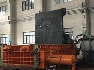 Cuboid Block Scrap Baler Machine Cylinder 315 Tons Baling Force Customized