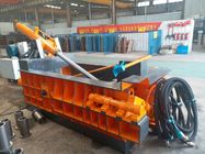 Durable Scrap Baler Machine / Scrap Metal Baler 125 Tons Baling Force
