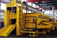 37KW * 2 Gantry Shear / Scrap Car Baler For Cutting Section Bars 8 - 13 Tons / HR