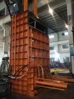 Semi Automatic Vertical Baler Machine / Vertical Cardboard Baler ISO9001