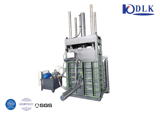Safety Interlock Vertical Baler Machine 380V/3P For Material Processing