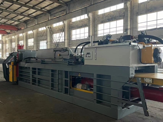 Automatic Strapping Hydraulic Baling Press Machine For PET Bottle