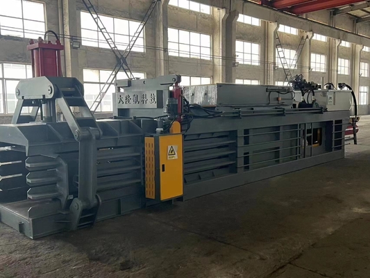 Automatic Strapping Hydraulic Baling Press Machine For PET Bottle