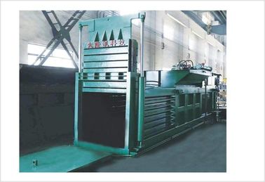 Plastic Plc Control Horizontal 37.5kw Horizontal Baler