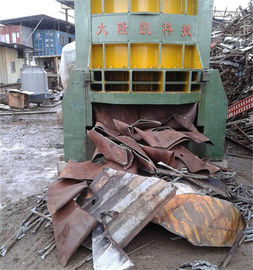 Full Automatic Scrap Metal Shear With Roll On Off System 400 Ton Force