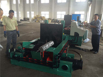 Plc Control Hydraulic Baling Equipment Pushing Out Discharging High Speed
