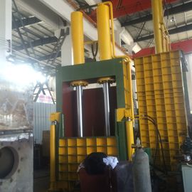 Top Mounted Cylinder Plastic Baling Machine With Plc Control 18.5kw