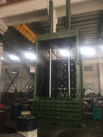 15kW Vertical Baler Machine / Waste Cotton Baling Machine 1150*1850*3650mm