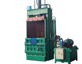 Cloth Packaging Vertical Baler Machine for Cotton Wool Yarns High Efficiency