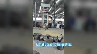 Metal Scrap Briquette Machine For Sale